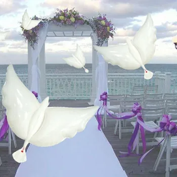 200pcs/lot Eco Flying White Dove Balloons Helium Pigeon Wedding Decoration Peace Bird Air Ball Party Supplies Photo Props
200pcs/lot Eco Flying White Dove Balloons Helium Pigeon Wedding Decoration Peace Bird Air Ball Party Supplies Photo Props