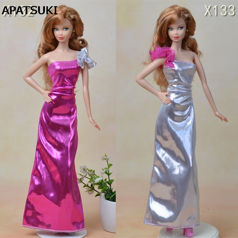 Sexy One Shoulder Long Dress For Barbie Doll Vestido Party Dress For 1/6 BJD Dolls High Quality
Sexy One Shoulder Long Dress For Barbie Doll Vestido Party Dress For 1/6 BJD Dolls High Quality