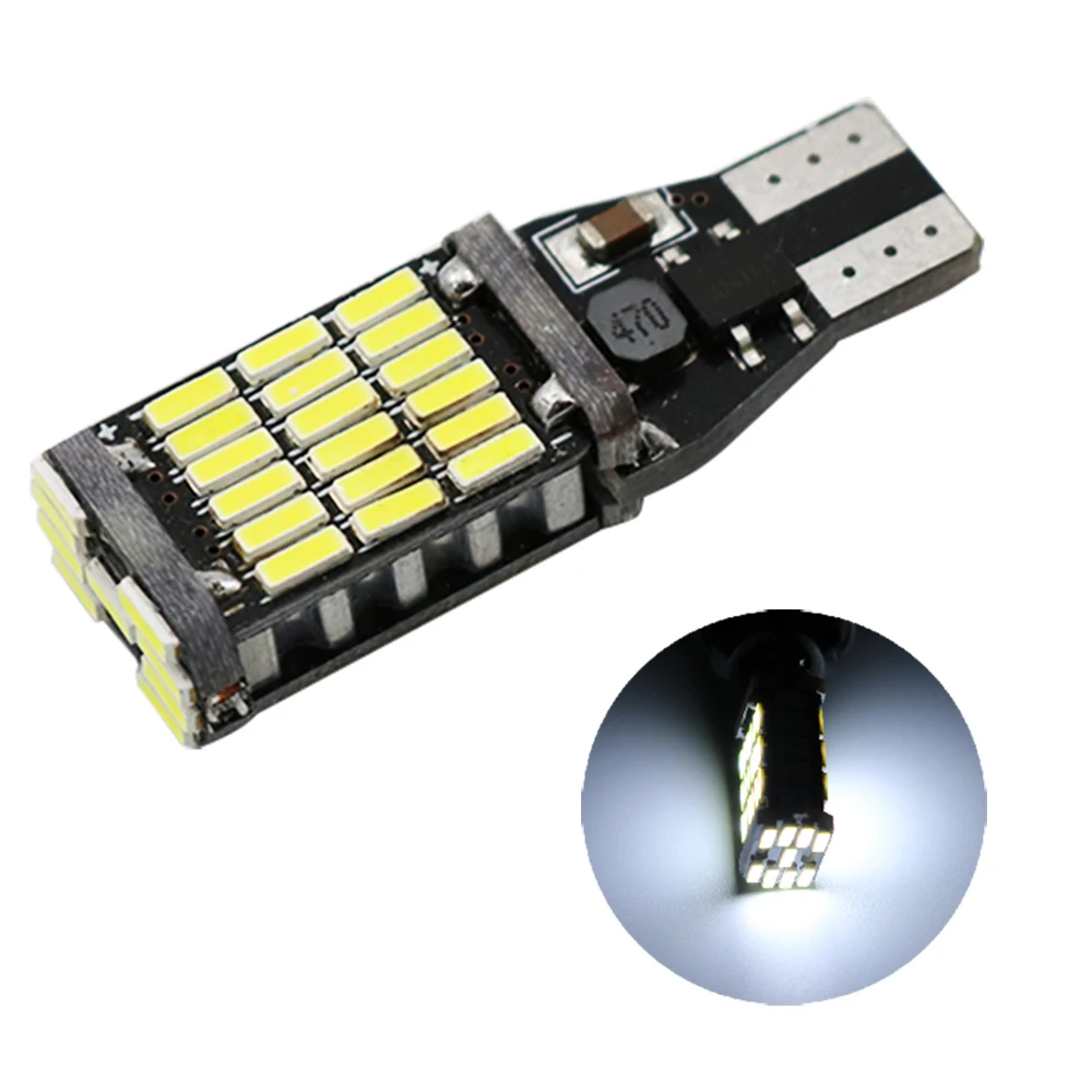 Y 30X T15 W16W LED Reverse Light Bulbs 920 921 912 Canbus 4014 45SMD no polarity Highligh LED Backup Parking Light Lamp Bulb 12V
Y 30X T15 W16W LED Reverse Light Bulbs 920 921 912 Canbus 4014 45SMD no polarity Highligh LED Backup Parking Light Lamp Bulb 12V
