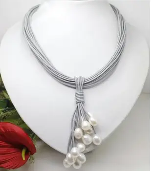 Women Gift Freshwater 12mm Real White Freshwater Pearl Pendant Necklace Leather Cord Magnet Clasp Fashion Jewelry
Women Gift Freshwater 12mm Real White Freshwater Pearl Pendant Necklace Leather Cord Magnet Clasp Fashion Jewelry