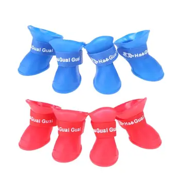 4pcs/lot Waterproof Pet Dog Anti-slip Rain Snow Boots Silicone Puppy Shoes Durable Small Dog Shoes Pet Products
4pcs/lot Waterproof Pet Dog Anti-slip Rain Snow Boots Silicone Puppy Shoes Durable Small Dog Shoes Pet Products