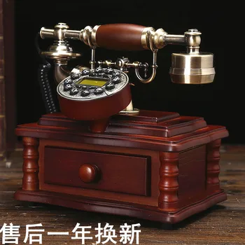 Ye are top wood antique antique telephone retro European garden home phone office landline phone Dial number Decoration home
Ye are top wood antique antique telephone retro European garden home phone office landline phone Dial number Decoration home