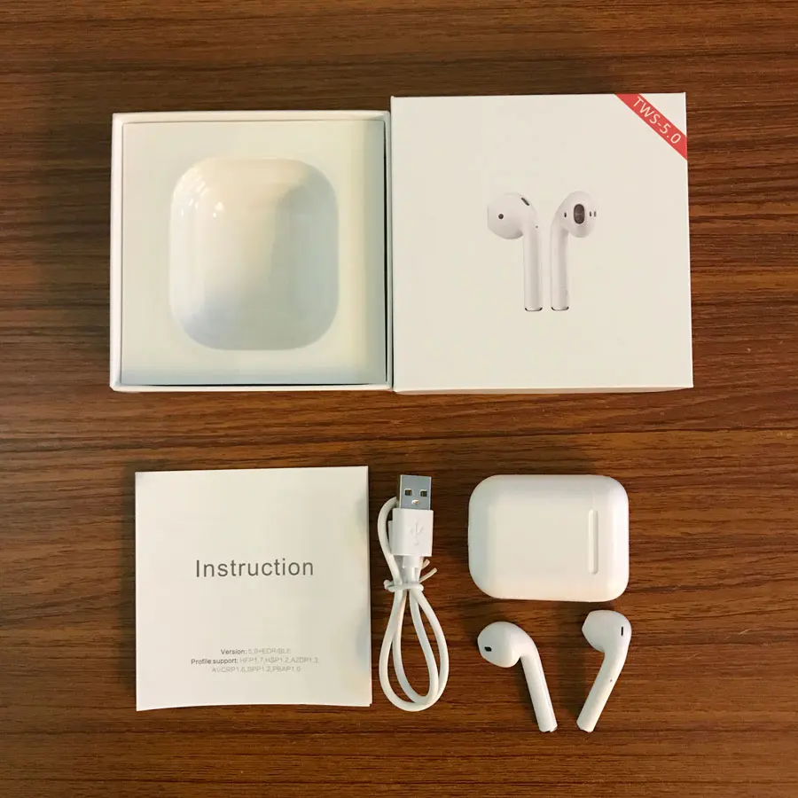 TWS i13 Bluetooth Wireless Earphone Headset Earbuds Touch Control Headset Headphones for All Smart Phone Bluetooth 5.0 2019 New
TWS i13 Bluetooth Wireless Earphone Headset Earbuds Touch Control Headset Headphones for All Smart Phone Bluetooth 5.0 2019 New