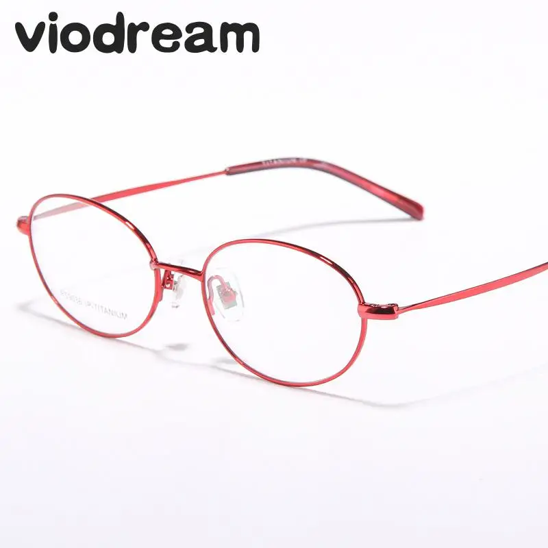 Viodream pure Titanium full Glasses Frame Optical Myopia Prescription Eyewear Women Eyeglasses Frames Oculos De Grau Feminino
Viodream pure Titanium full Glasses Frame Optical Myopia Prescription Eyewear Women Eyeglasses Frames Oculos De Grau Feminino