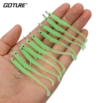 20pcs/lot Luminous Soft Fishing Lure 7cm 1g Silicone Artificial Bait Worm Grubs Fishing Hook
20pcs/lot Luminous Soft Fishing Lure 7cm 1g Silicone Artificial Bait Worm Grubs Fishing Hook
