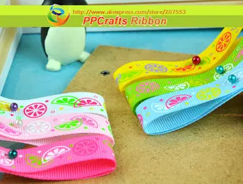 PPCrafts Ribbon May New Arrival Spring 1 inch 25mm Colorfull Lemon Fruit Printed grosgrain ribbon 100yds/roll
PPCrafts Ribbon May New Arrival Spring 1 inch 25mm Colorfull Lemon Fruit Printed grosgrain ribbon 100yds/roll
