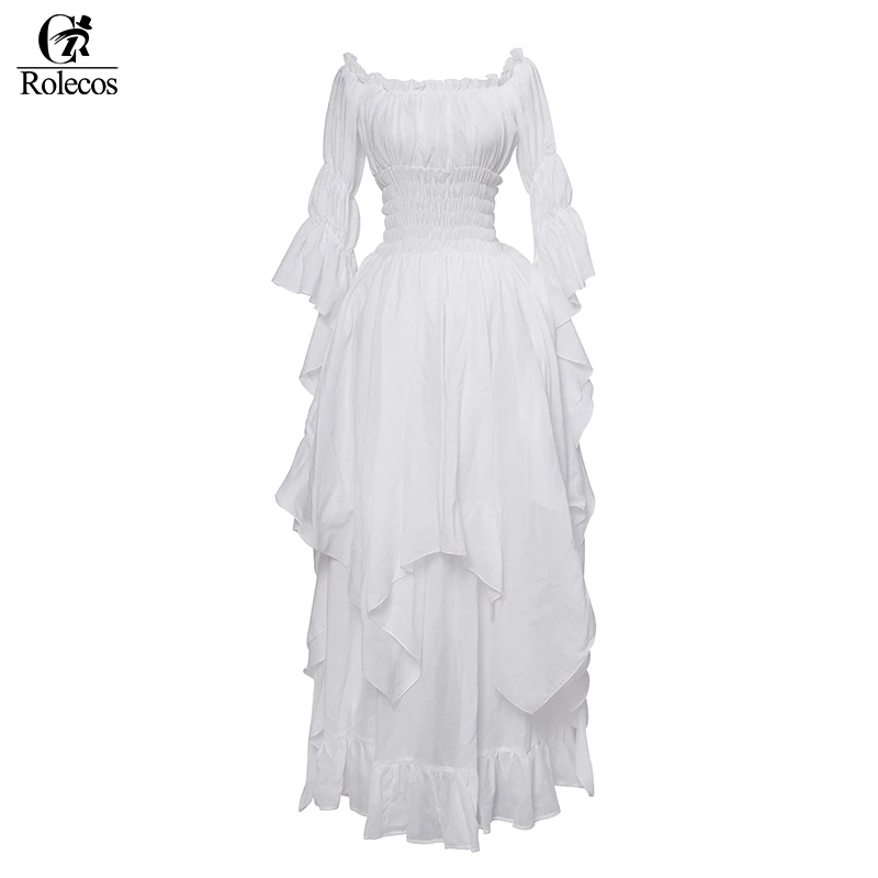 Rolecos Brand 2017 White Sweet Princess Gothic Lolita Cotton Dress Women Vintage Ball Gown Party Masquerade Dresses
Rolecos Brand 2017 White Sweet Princess Gothic Lolita Cotton Dress Women Vintage Ball Gown Party Masquerade Dresses