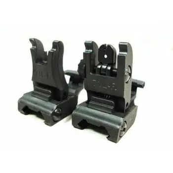 New 71L Front And Rear Flip-up Rifle Folding Sight Fit 1913 20mm Rail Hunting Shooting Paintball Accessories
New 71L Front And Rear Flip-up Rifle Folding Sight Fit 1913 20mm Rail Hunting Shooting Paintball Accessories