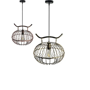 Loft industrial Pendant Lights wrought iron bird cage lamp Nordic bar retro birdcage restaurant creative lantern Pendant Lamps
Loft industrial Pendant Lights wrought iron bird cage lamp Nordic bar retro birdcage restaurant creative lantern Pendant Lamps
