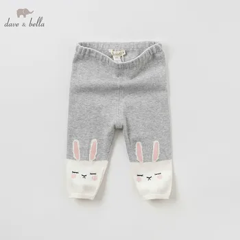DBA7943 dave bella autumn baby girl fashion pants children full length kids pants infant toddler rabbit trousers
DBA7943 dave bella autumn baby girl fashion pants children full length kids pants infant toddler rabbit trousers