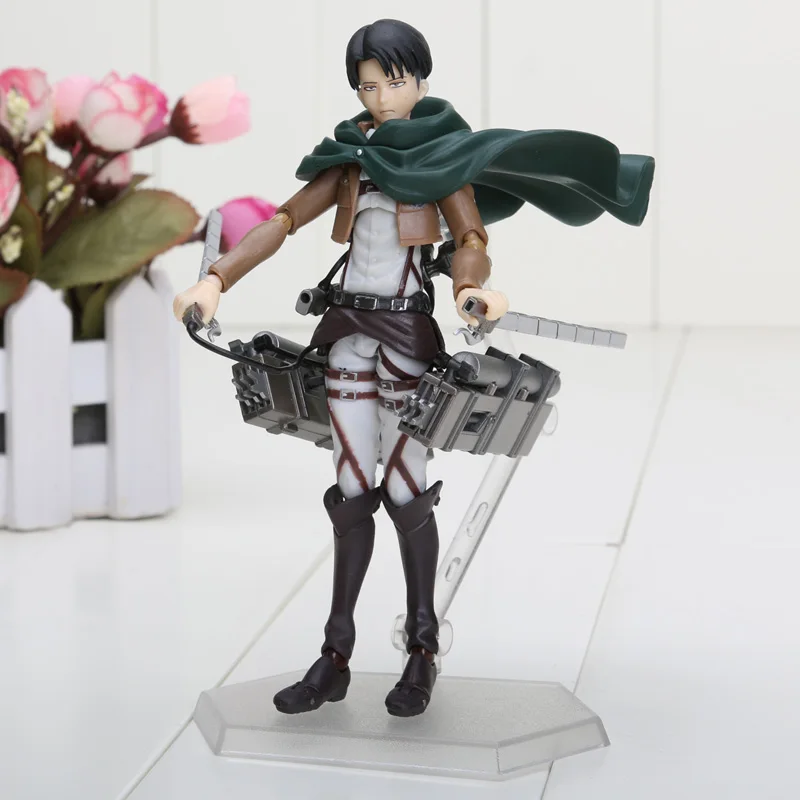 14cm Japanese Anime Attack on Titan 2 Levi/Rivaille /Rival Ackerman Figma 213 PVC Action Figure Model Collection Doll Toy
14cm Japanese Anime Attack on Titan 2 Levi/Rivaille /Rival Ackerman Figma 213 PVC Action Figure Model Collection Doll Toy