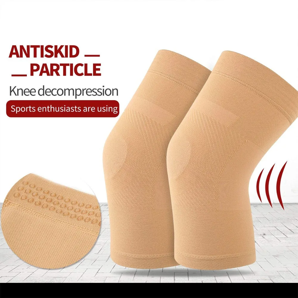 1 Pair Unisex Lightweight Knee Brace Knee Compression Sleeves Support for Pain Relief Joint Pain Arthritis Sports Injury Recover
1 Pair Unisex Lightweight Knee Brace Knee Compression Sleeves Support for Pain Relief Joint Pain Arthritis Sports Injury Recover