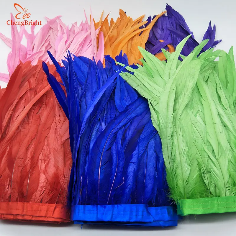 CHENGVRIGHT 30-35cm Gold Rooster Tail Trim Coque Feather Trimming/Ribbon For Crafts Dress Skirt Carnival Costumes Plumes
CHENGVRIGHT 30-35cm Gold Rooster Tail Trim Coque Feather Trimming/Ribbon For Crafts Dress Skirt Carnival Costumes Plumes