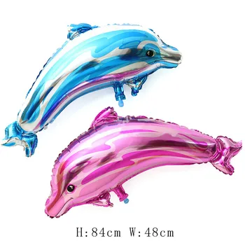 30pcs/lot Dolphin foil balloons Colorful sea animals ballons birthday party decorations child toys children's day supplies ball
30pcs/lot Dolphin foil balloons Colorful sea animals ballons birthday party decorations child toys children's day supplies ball