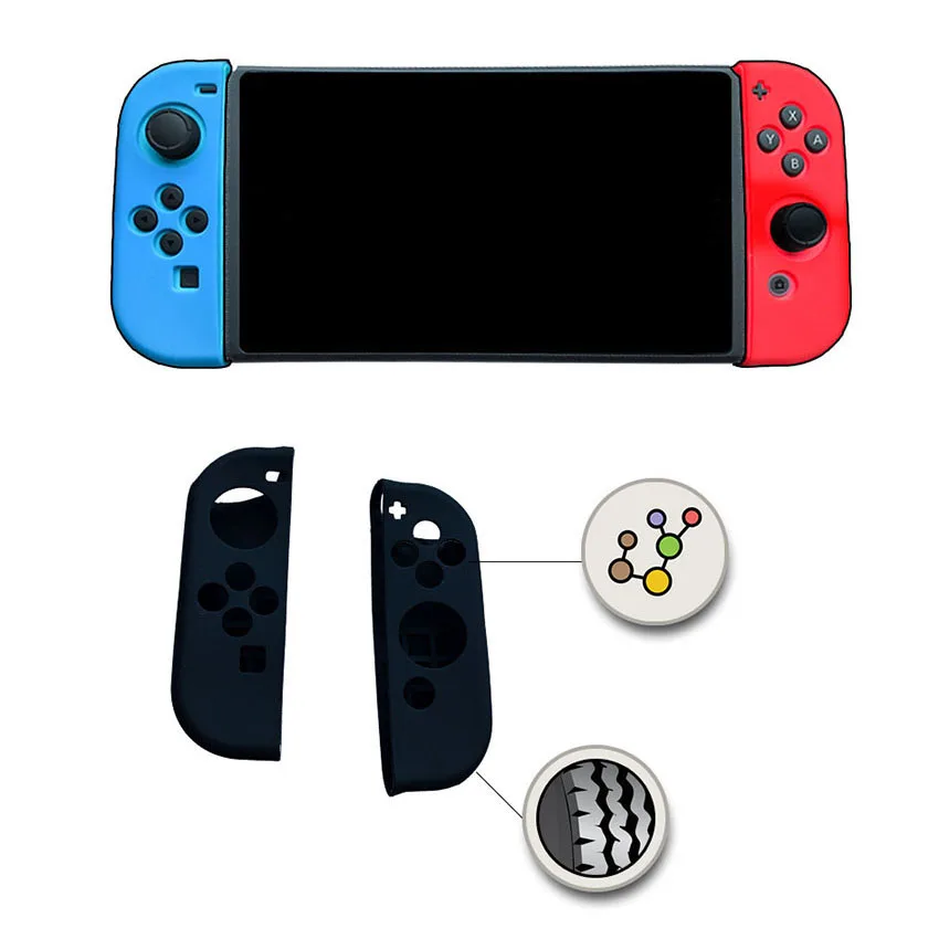 Soft Silicone Case Cover Skin Protector Kit Set Accessories For Nintendo Switch Bag Protective Cover Case for Nintend Switch
Soft Silicone Case Cover Skin Protector Kit Set Accessories For Nintendo Switch Bag Protective Cover Case for Nintend Switch