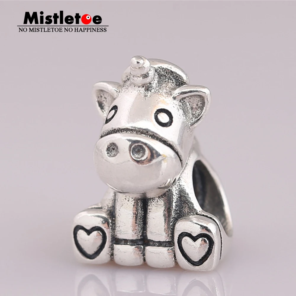 Mistletoe Jewelry Genuine 925 Sterling Silver Bruno the Unicorn Charm Bead Fit European Bracelet
Mistletoe Jewelry Genuine 925 Sterling Silver Bruno the Unicorn Charm Bead Fit European Bracelet
