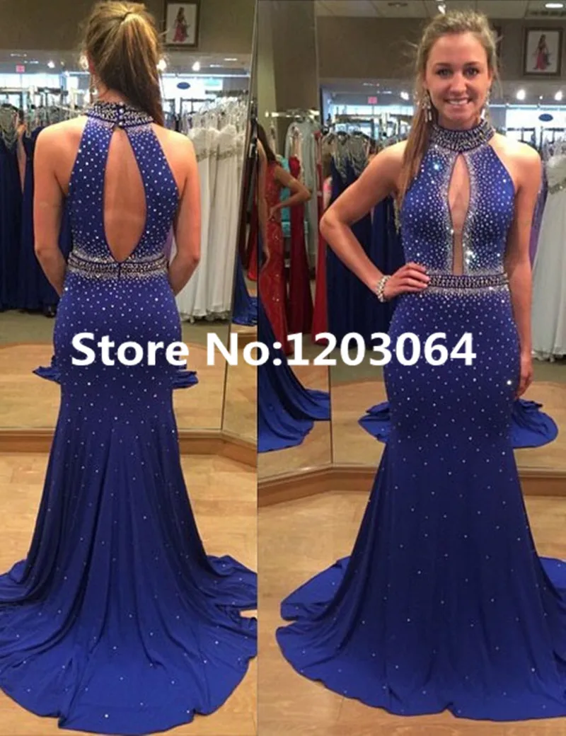 2019 Modest Vestidos Largos Long Elegant Prom Dresses Dubai Arabia Halter Blue Chiffon Formal Dress Open Sexy Back Prom Dress
2019 Modest Vestidos Largos Long Elegant Prom Dresses Dubai Arabia Halter Blue Chiffon Formal Dress Open Sexy Back Prom Dress