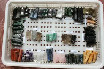 20 Kinds of Natural Quartz Jasper Gem stones Crystal Points Polished Healing,More than 100 Pieces,Wholesales Free Shipping !!
20 Kinds of Natural Quartz Jasper Gem stones Crystal Points Polished Healing,More than 100 Pieces,Wholesales Free Shipping !!