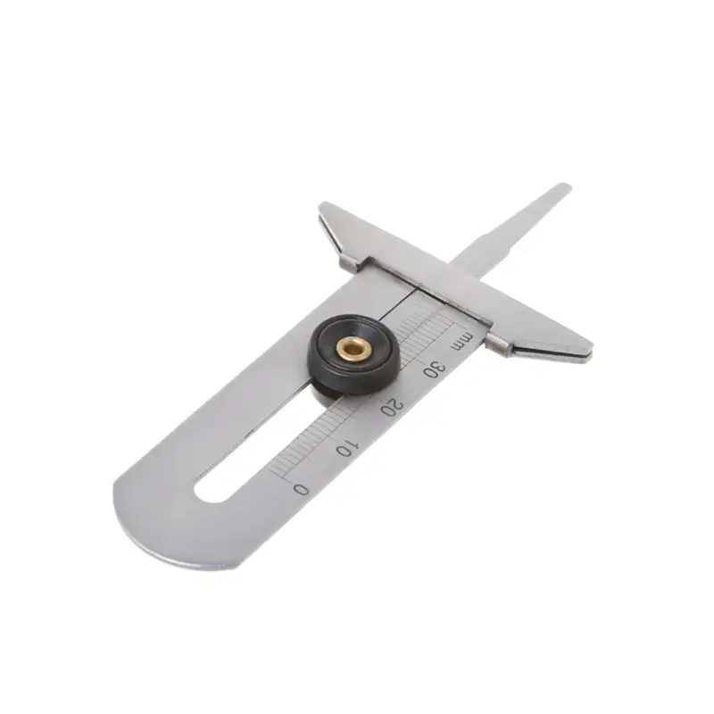 Stainless Steel Car Tyre Tread Depth Gauge 0-30mm Caliper Depth Measurement Tool
Stainless Steel Car Tyre Tread Depth Gauge 0-30mm Caliper Depth Measurement Tool