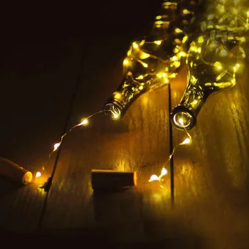 10Pcs/lot With Battery Bottle Lights 2M LED Cork Shaped Starry String Lights Christmas Valentines Wedding Party Decoration light
10Pcs/lot With Battery Bottle Lights 2M LED Cork Shaped Starry String Lights Christmas Valentines Wedding Party Decoration light
