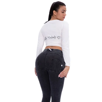 Melody Grey Color Push Up Jeans Woman Super Comfortable Butt Sexy Denim Jeans Women Mid Waist Plus Size Skinny Jeans
Melody Grey Color Push Up Jeans Woman Super Comfortable Butt Sexy Denim Jeans Women Mid Waist Plus Size Skinny Jeans