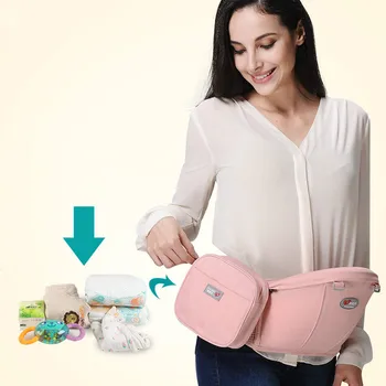 Baby Carrier Waist Stroage Bag Mother Baby Backpack Nappy Bag Multifunctional Ergonomic Newborn Sling Backpacks & Carriers
Baby Carrier Waist Stroage Bag Mother Baby Backpack Nappy Bag Multifunctional Ergonomic Newborn Sling Backpacks & Carriers