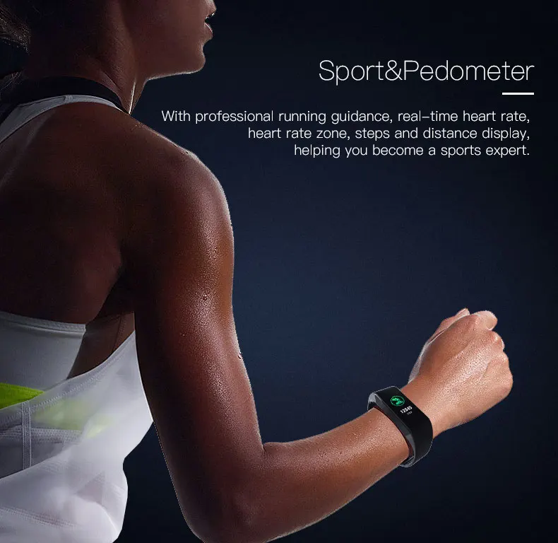 smart band pedometer pulse