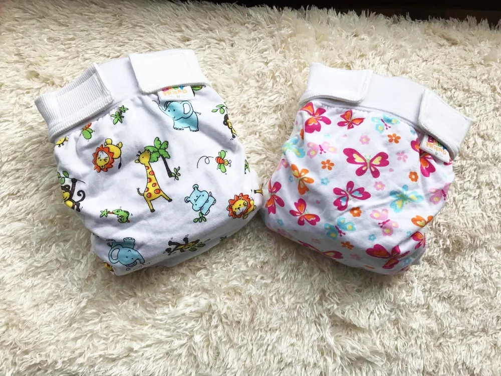 Stock Pormotion 100% Cotton Diaper Covers Reusable Baby Diapers Hook-Loop Pocket Nappy Different Sizes Unisex Patterns 10 /Set
Stock Pormotion 100% Cotton Diaper Covers Reusable Baby Diapers Hook-Loop Pocket Nappy Different Sizes Unisex Patterns 10 /Set