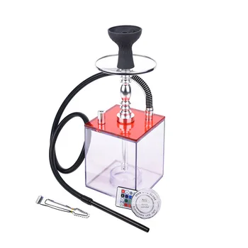Hot Sell Hookah Set square shape colorful Hookah High Quality And Cheap factory Russian Shisha led hookah
Hot Sell Hookah Set square shape colorful Hookah High Quality And Cheap factory Russian Shisha led hookah