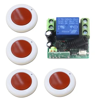Best Quality 12V 1CH Wireless Remote Control Switch System Transmitter Receiver Mini size 315/433MHZ Access Door Control System
Best Quality 12V 1CH Wireless Remote Control Switch System Transmitter Receiver Mini size 315/433MHZ Access Door Control System