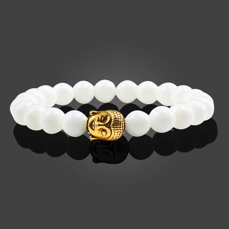 Personality Gold and Silver Buddha Head White Porcelain Bright Scrub Bracelets & Bangles Unisex bracelet Jewelry dropshipping
Personality Gold and Silver Buddha Head White Porcelain Bright Scrub Bracelets & Bangles Unisex bracelet Jewelry dropshipping