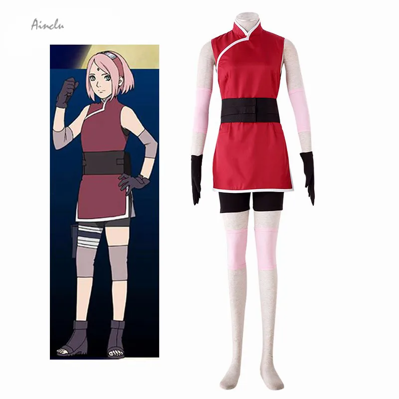 Ainclu Japanese Anime Free Shipping THE LAST -NARUTO THE MOVIE- Haruno Sakura Cosplay Costume Unisex Clothing Customize
Ainclu Japanese Anime Free Shipping THE LAST -NARUTO THE MOVIE- Haruno Sakura Cosplay Costume Unisex Clothing Customize