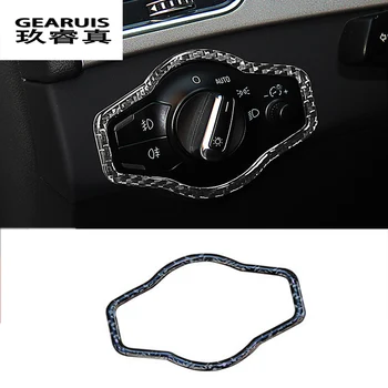 Carbon Fiber Car Styling Interior Headlight switch Frame decoration Covers Stickers trim For A4 B8 2009-2016 auto Accessories
Carbon Fiber Car Styling Interior Headlight switch Frame decoration Covers Stickers trim For A4 B8 2009-2016 auto Accessories