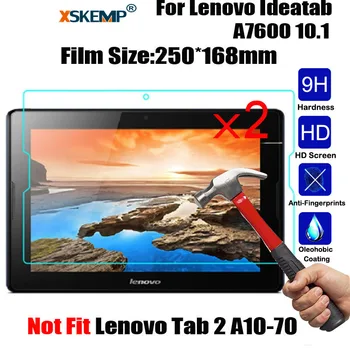 XSKEMP 2Pcs/Lot 9H Real Tempered Glass Screen Protector For Lenovo Ideatab A7600 10.1" Clear Tablet Safety Protective Glass Film
XSKEMP 2Pcs/Lot 9H Real Tempered Glass Screen Protector For Lenovo Ideatab A7600 10.1" Clear Tablet Safety Protective Glass Film