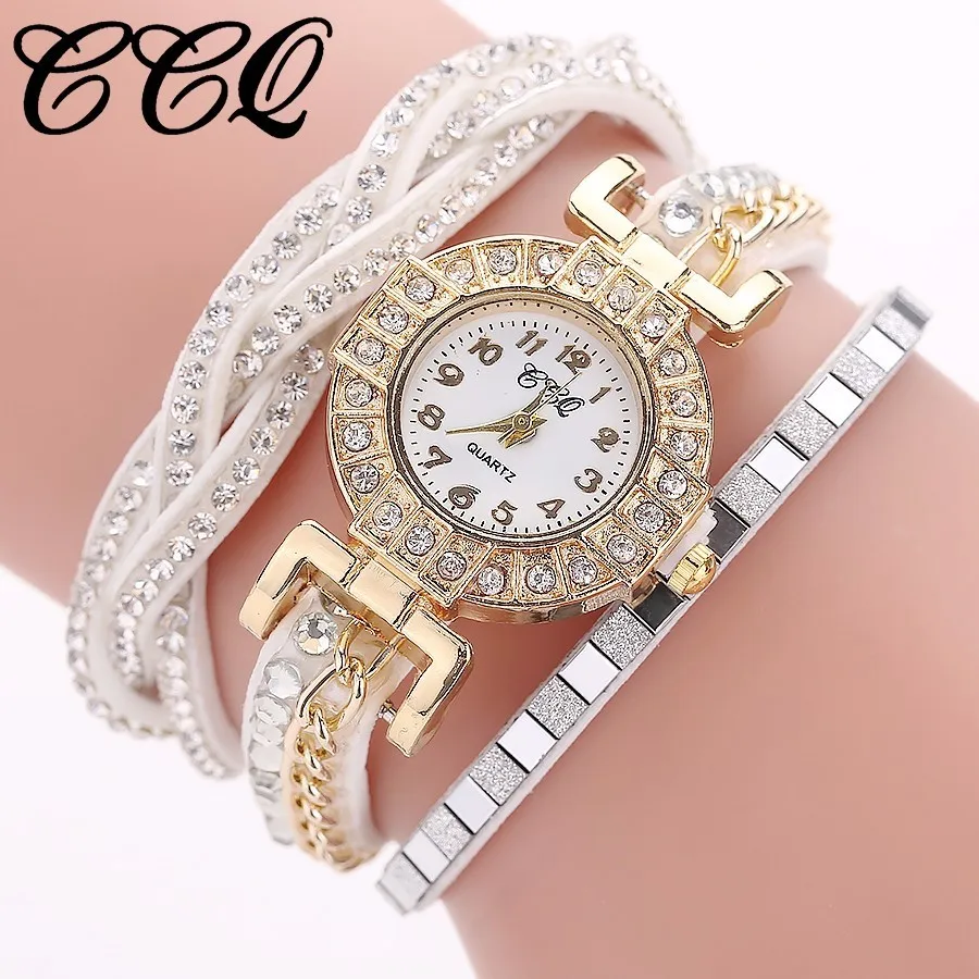 CCQ Brand Fashion Luxury Women Rhinestone Bracelet Watch Ladies Quartz Watch Casual Women Wrist Watch Relogio Feminino Gift
CCQ Brand Fashion Luxury Women Rhinestone Bracelet Watch Ladies Quartz Watch Casual Women Wrist Watch Relogio Feminino Gift