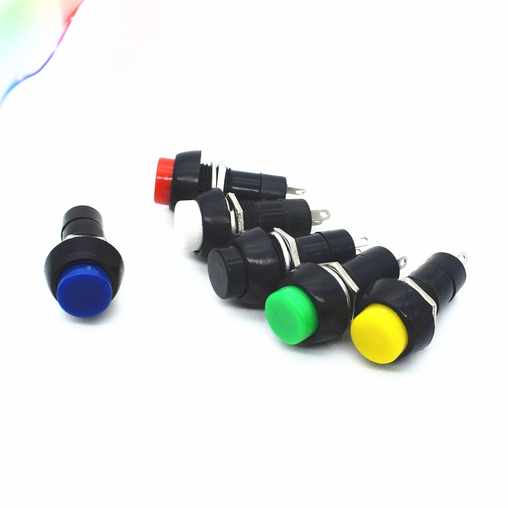 1pcs 12mm self-locking Plastic Push Button Switch Latching Switchs 3A 250V AC 2PIN 6Color
1pcs 12mm self-locking Plastic Push Button Switch Latching Switchs 3A 250V AC 2PIN 6Color