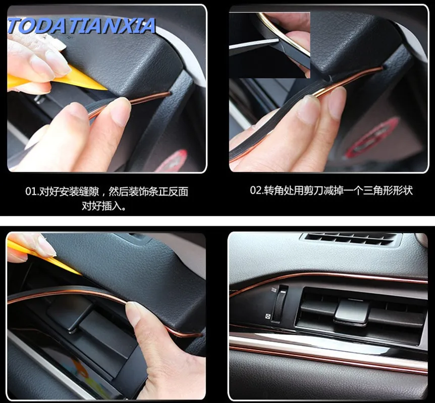 5m Car Interior Decorative Thread Stickers Decals Styling Trim Strip for golf mk3 jetta honda civic 2017 jimny citroen c3 vectra
5m Car Interior Decorative Thread Stickers Decals Styling Trim Strip for golf mk3 jetta honda civic 2017 jimny citroen c3 vectra