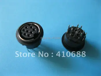 10000 Pcs Per Lot Mini 8 Pin Circular DIN Connector Snap and Lock Vertical Mini-DIN Hot Sale High Quality
10000 Pcs Per Lot Mini 8 Pin Circular DIN Connector Snap and Lock Vertical Mini-DIN Hot Sale High Quality