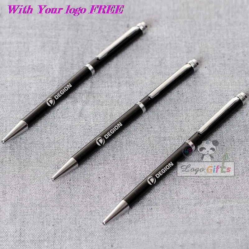 Black lacquer barrel the latest custom logo design free of charge for you simply twist the pen will be able to start writing
Black lacquer barrel the latest custom logo design free of charge for you simply twist the pen will be able to start writing