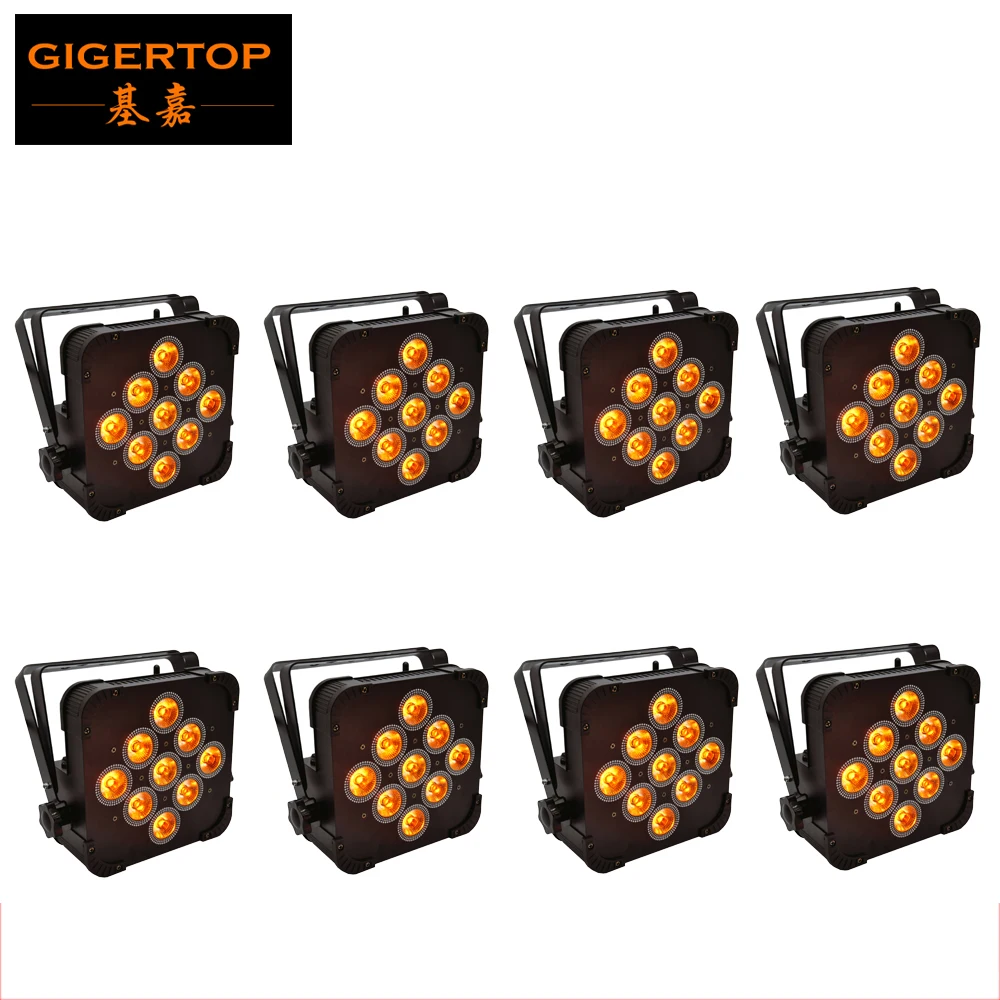 8XLOT 9x15W RGBWA 5IN1 Wireless DMX LED Par Light Big Heat Sink Silent Fans Slim Case Compacted Size Wedding Light Factory
8XLOT 9x15W RGBWA 5IN1 Wireless DMX LED Par Light Big Heat Sink Silent Fans Slim Case Compacted Size Wedding Light Factory