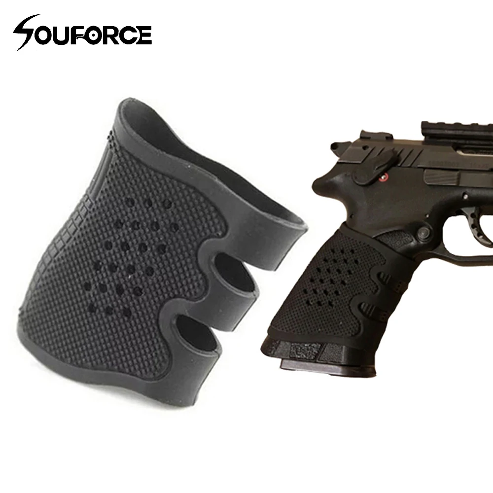 Tactical Rubber Pistol Anti Slip Grip Cover for Glock Series USP T12 CZ75 and Most Handguns of Gun Accessory for Hunting
Tactical Rubber Pistol Anti Slip Grip Cover for Glock Series USP T12 CZ75 and Most Handguns of Gun Accessory for Hunting