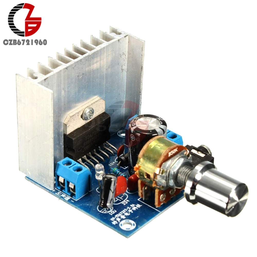 TDA7297 2 Channel Version B Digital Audio Amplifier Board Power Amplifier Module DC 12V 2x15W 15W +15W Grade 2.0 Finished
TDA7297 2 Channel Version B Digital Audio Amplifier Board Power Amplifier Module DC 12V 2x15W 15W +15W Grade 2.0 Finished