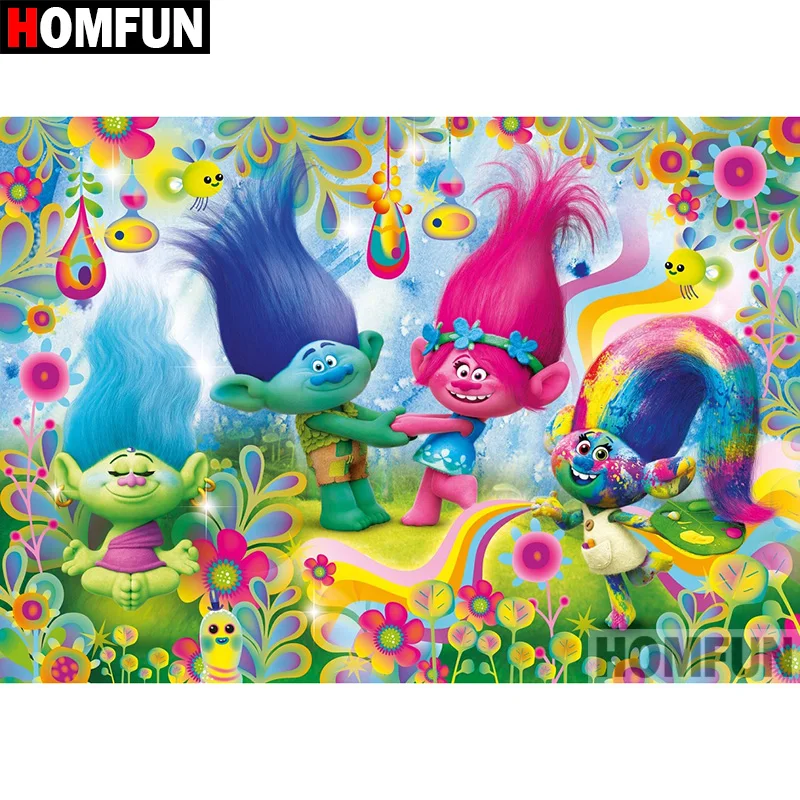 HOMFUN 5D DIY Diamond Painting Full Square/Round Drill "Cartoon character" Embroidery Cross Stitch gift Home Decor Gift A08625
HOMFUN 5D DIY Diamond Painting Full Square/Round Drill "Cartoon character" Embroidery Cross Stitch gift Home Decor Gift A08625