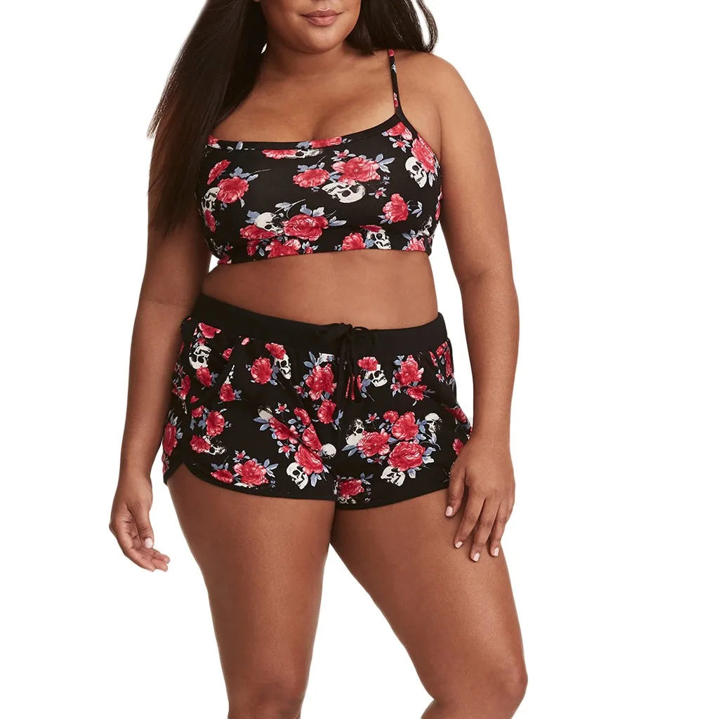 swimwear women swimsuit bikini 2019 padded tankini swimsuits women high waist bikini fashion plus size boy shorts Print biquini
swimwear women swimsuit bikini 2019 padded tankini swimsuits women high waist bikini fashion plus size boy shorts Print biquini