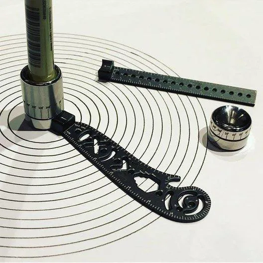 Ultimate Design Tool Design Drawing Curved Metallic Ruler Mini Compass Protractor Combo Circles Drawing Patterns Artist Journal
Ultimate Design Tool Design Drawing Curved Metallic Ruler Mini Compass Protractor Combo Circles Drawing Patterns Artist Journal