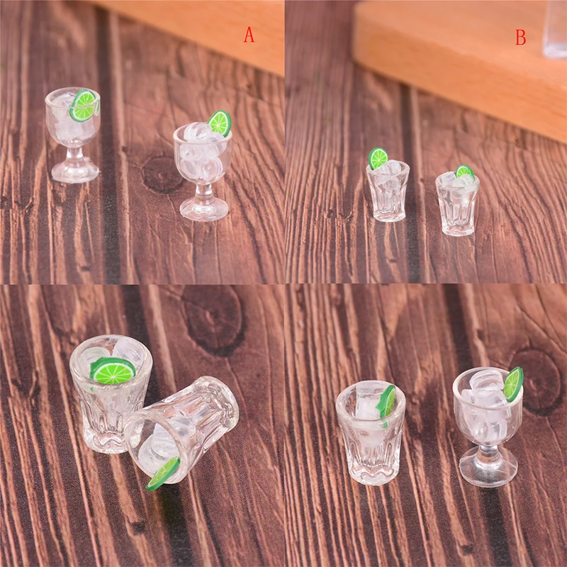2pcs/Set Drink Food Cup Decor Dollhouse Garden Miniature lemon Glass Kitchen 1/12 1:12 Decorations
2pcs/Set Drink Food Cup Decor Dollhouse Garden Miniature lemon Glass Kitchen 1/12 1:12 Decorations