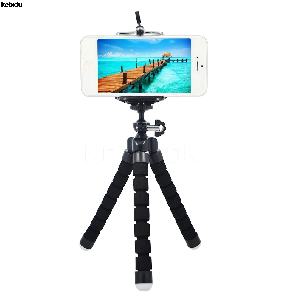 Mini Flexible Tripod Phone Holder Octopus Bracket Selfie Stand Mount Monopod + Phone Holder For Mobile Phone for Samsung Camera
Mini Flexible Tripod Phone Holder Octopus Bracket Selfie Stand Mount Monopod + Phone Holder For Mobile Phone for Samsung Camera
