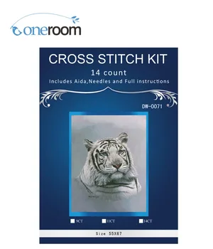 DW-0071 Tiger 01 Needlework Craft Full Embroidery DIY French DMC Quality Counted Cross Stitch Kit 14 ct3th
DW-0071 Tiger 01 Needlework Craft Full Embroidery DIY French DMC Quality Counted Cross Stitch Kit 14 ct3th