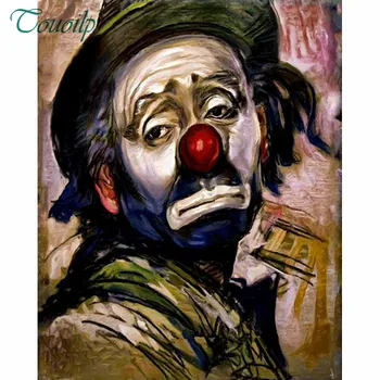 5D DIY Diamond Painting Clown,Cross Stitch Diamond mosaic NeedleworkDiamond mosaic,Full Square Diamond Embroidery,stickers
5D DIY Diamond Painting Clown,Cross Stitch Diamond mosaic NeedleworkDiamond mosaic,Full Square Diamond Embroidery,stickers