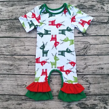 fashion Infant clothing Newborn Chiristmas boutique wholesale baby clothes romper baby bodsuit with Reindeer printed long ruff
fashion Infant clothing Newborn Chiristmas boutique wholesale baby clothes romper baby bodsuit with Reindeer printed long ruff